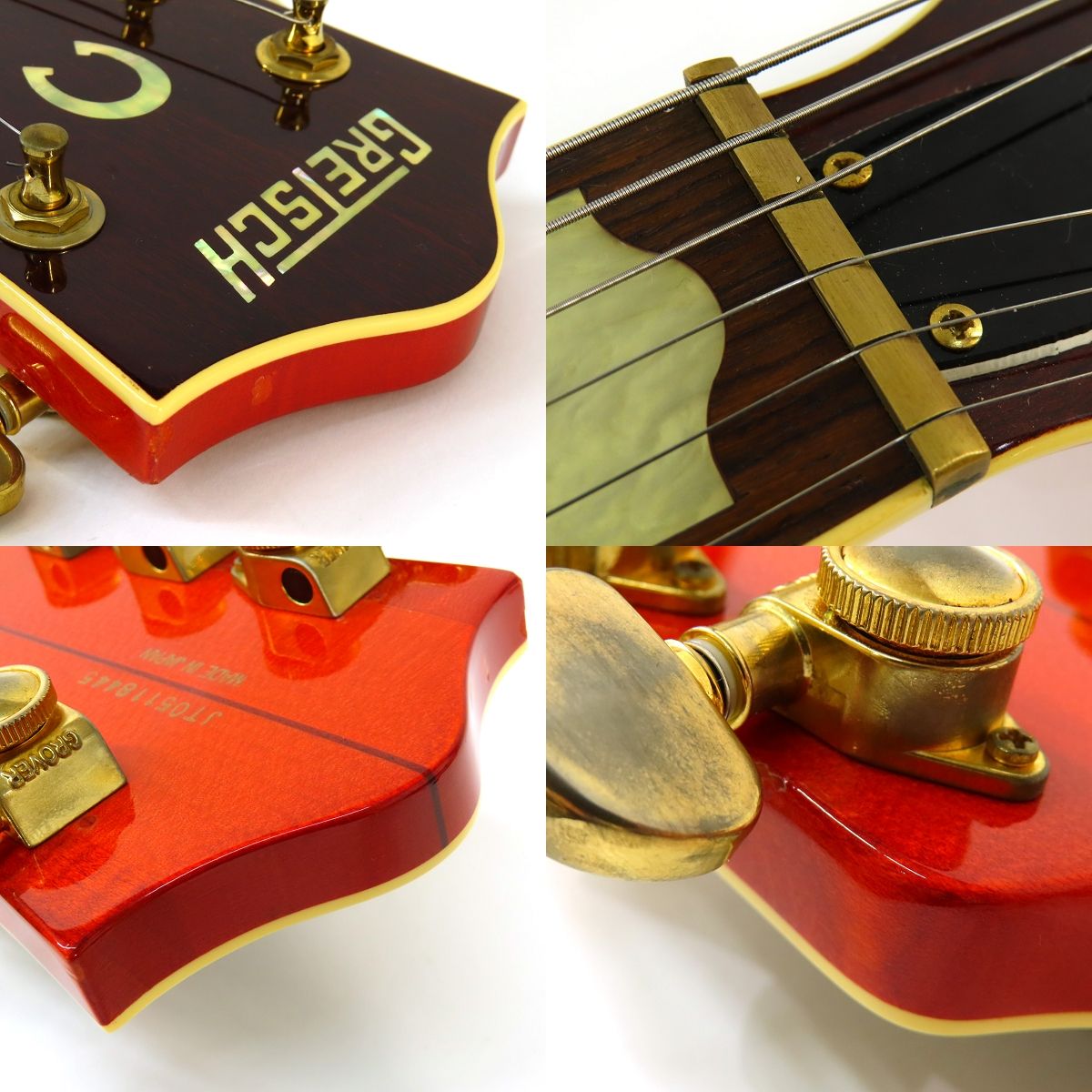 Gretsch グレッチ G6120DSV オレンジ フルアコ フルアコースティック