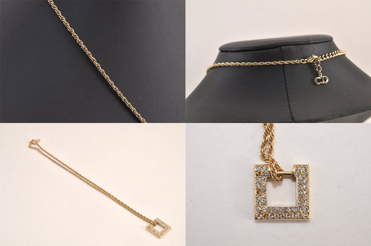 Christian Dior ジュエリーセット ゴールドトーン Christian Dior ジュエリーセット ゴールドトーン