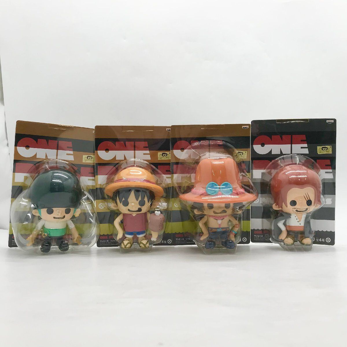 ◎N487【未開封】one piece × PANSON WORKS ワンピース ルフィー ゾロ 