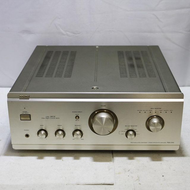 良品 DENON PMA-2000AE プリメインアンプ 取説付 Audio Station 中古Denon プリメインアンプ プレミアムシルバー PMA-2000AE-SP