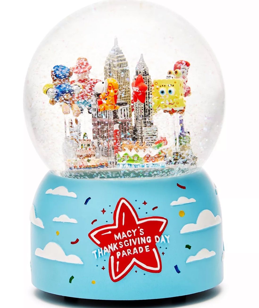 Macy's Thanks giving parade water globe メイシーズ感謝祭パレード