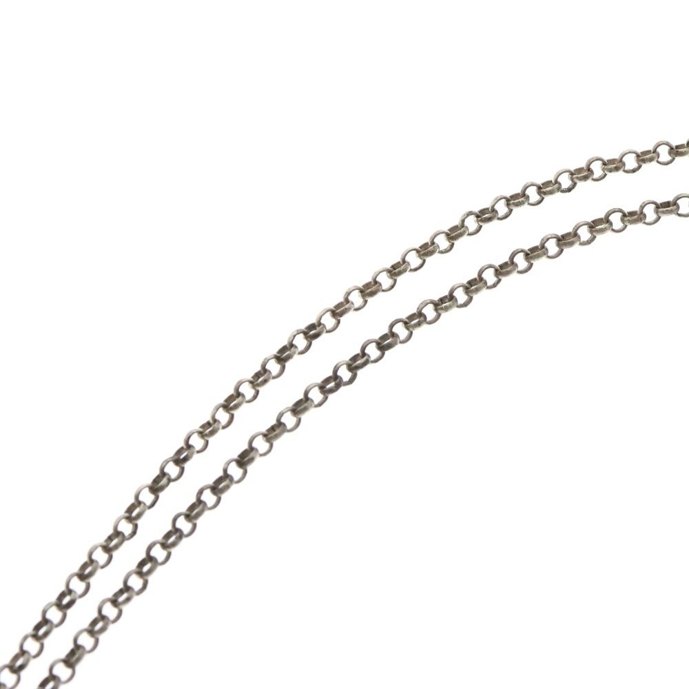 クロムハーツ NECKCHAIN R20/ロールチェーン20inch シルバーネックレス