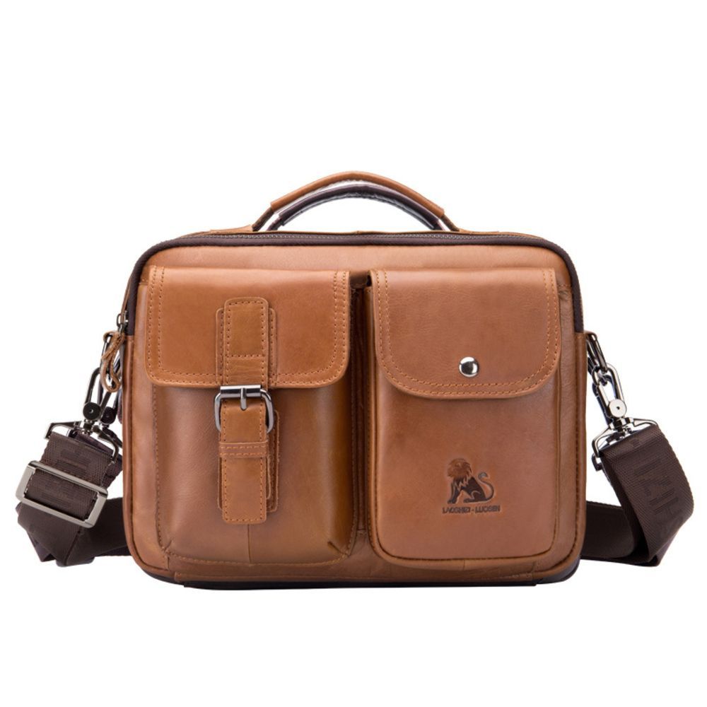 ライトブラウン  ショルダーバック かばん 紳士 斜めがけ 本革 bag91203 ショルダーバック メンズ 本革 ショルダーバッグ 肩掛け カバン かばん 斜め掛け 斜めがけ メンズバッグ ワンショルダ