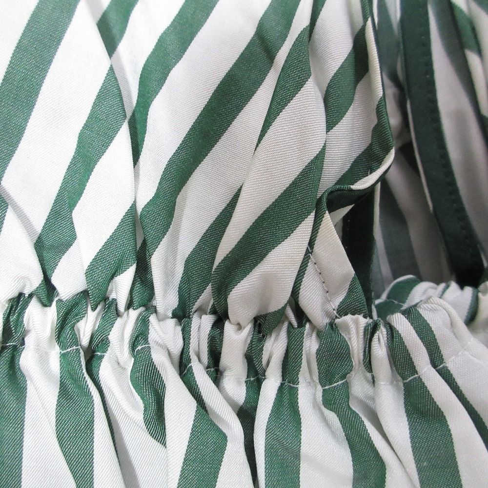 ストライプブラウス