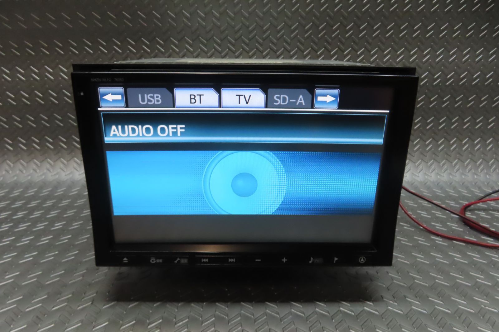 タッチパネル正常|完動品保証付 W6590|トヨタ純正 HDDナビ NHZN-X61G 8インチ TV地デジフルセグ内蔵 Bluetooth内蔵 取扱書付