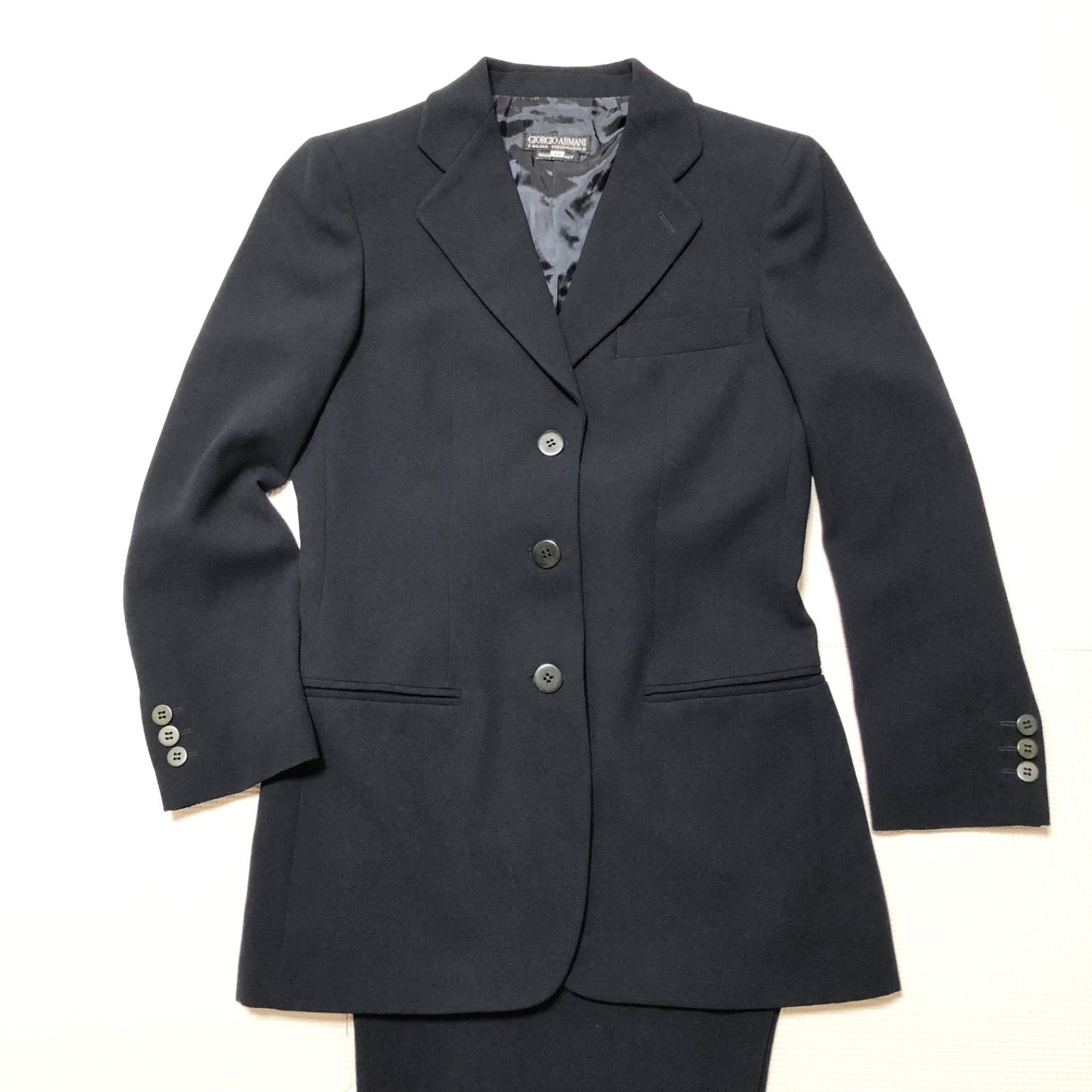 □美品□GIORGIO ARMANI ジョルジオアルマーニ パンツスーツ □美品□GIORGIO ARMANI ジョルジオアルマーニ パンツスーツ