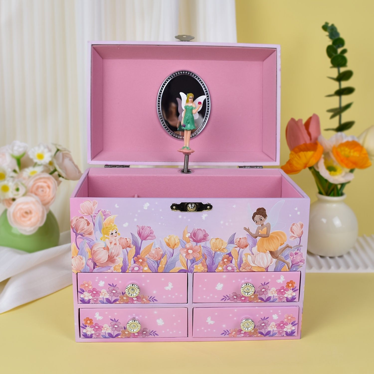 Disney Cinderella オルゴール ボックス シンデレラデザインの