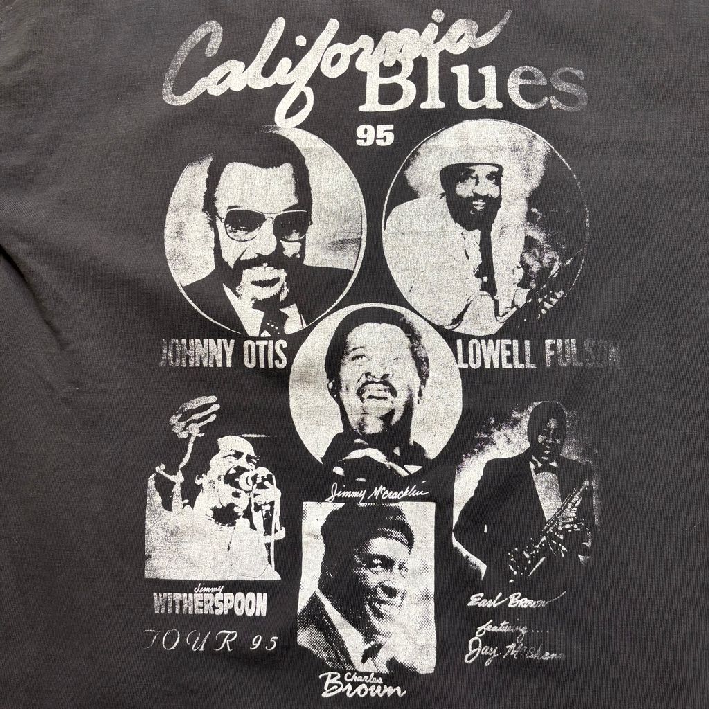 【レア】MONTEREY JAZZ FESTIVAL Tシャツ　古着 1980s Blue Note JAZZ FESTIVAL Tシャツ 表記L - 古着屋HamburgCafe