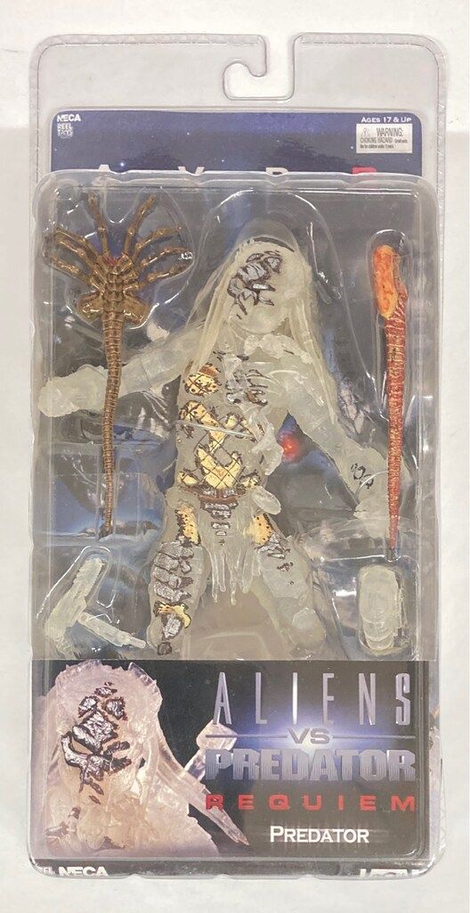 NECA ACTION FIGURE PREDATOR | 半透明 7インチ