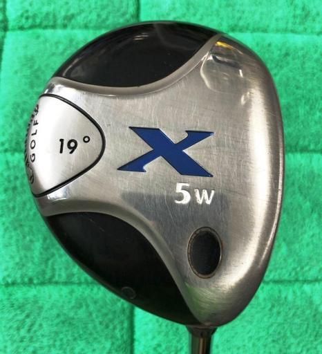  キャロウェイ X フェアウェイウッド 5W(19) USA フェアウェイウッド FW Callaway Golf Steel (フレックスUI) メンズ 男性用 右利き 右用 Dランク ゴルフクラブ