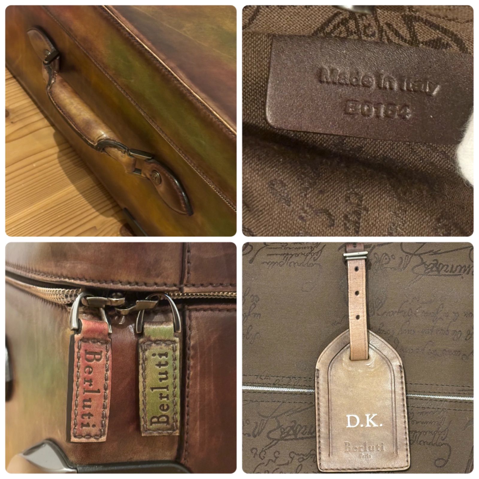 BERLUTI ベルルッティ 美品 Formula ヴィンテージ トロリー BERLUTI ベルルッティ 美品 Formula ヴィンテージ トロリー