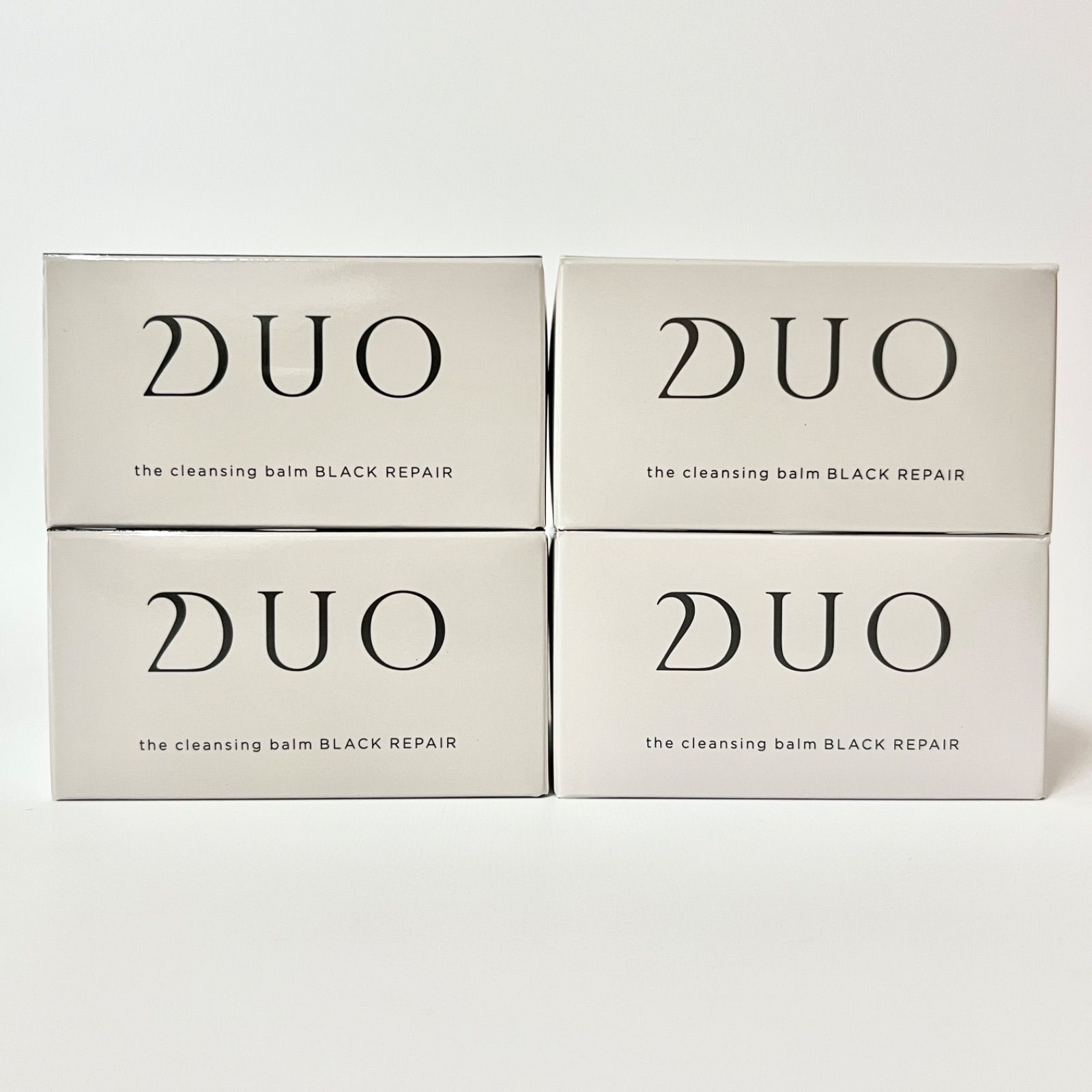 DUO the cleansing balm BLACK REPAIR デュオ ザ クレンジングバーム ブラックリペア クレンジング 90g 4個セット