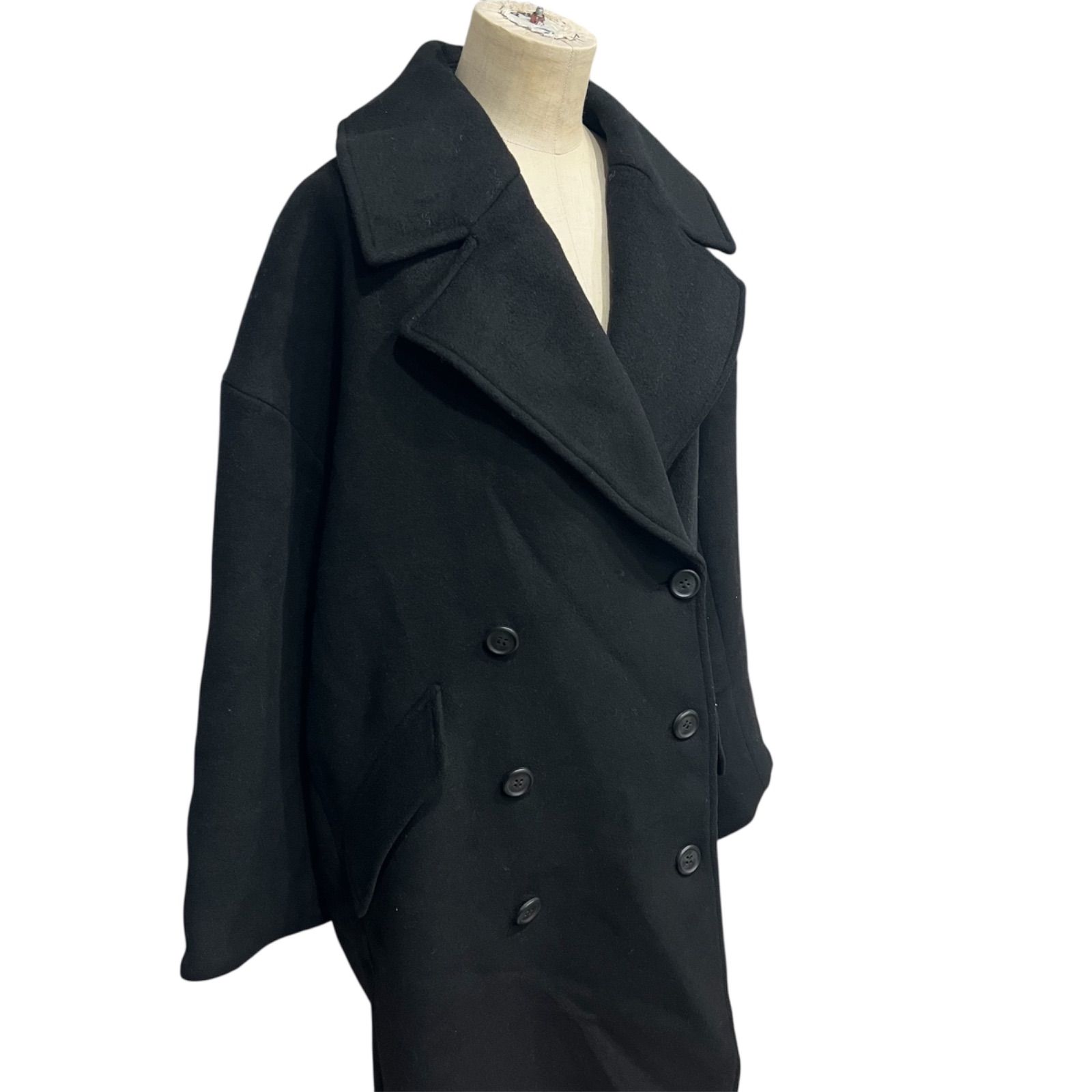 BY HAMILTON WOOL MIX ドロップショルダーテーラーコート BEAUTY&YOUTH UNITED ARROWS（ビューティーアンドユース