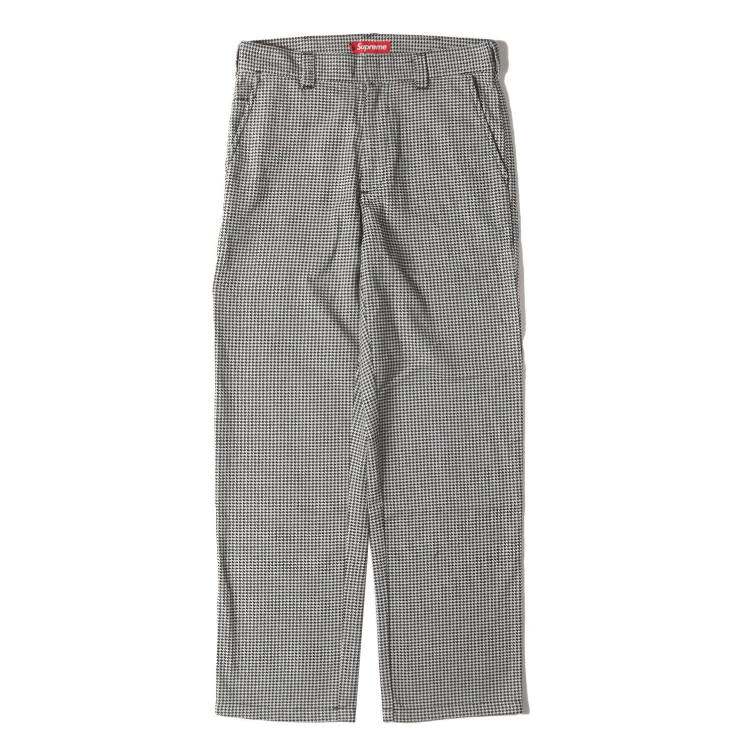 supreme ワークパンツ　30インチ 新品】Supreme シュプリーム パンツ サイズ:30 / 25SS 千鳥格子