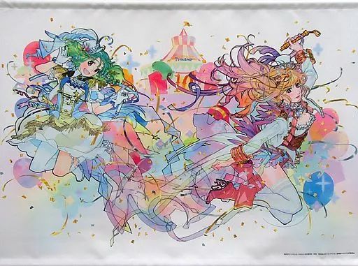 マクロスＦ シェリル ランカ FC限定 Ｆ魂 タペストリー 新品未使用 マクロスF シェリル ランカ FC限定 F魂 タペストリー 新品未