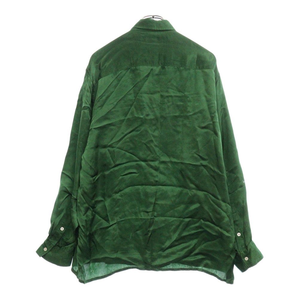 DAIRIKU (ダイリク) 21AW Satin Shirt with Money Clip レーヨン 長袖