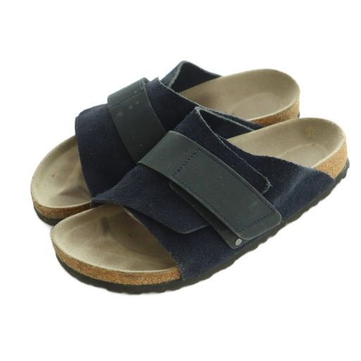 ビルケンシュトック BIRKENSTOCK KYOTO サンダル 38 24.5cm 黒