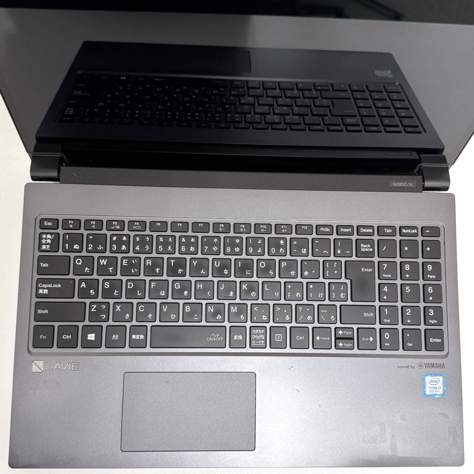整備済み】NEC/第8世代/corei7/ノートパソコン/Windows11/SSD/グレー系
