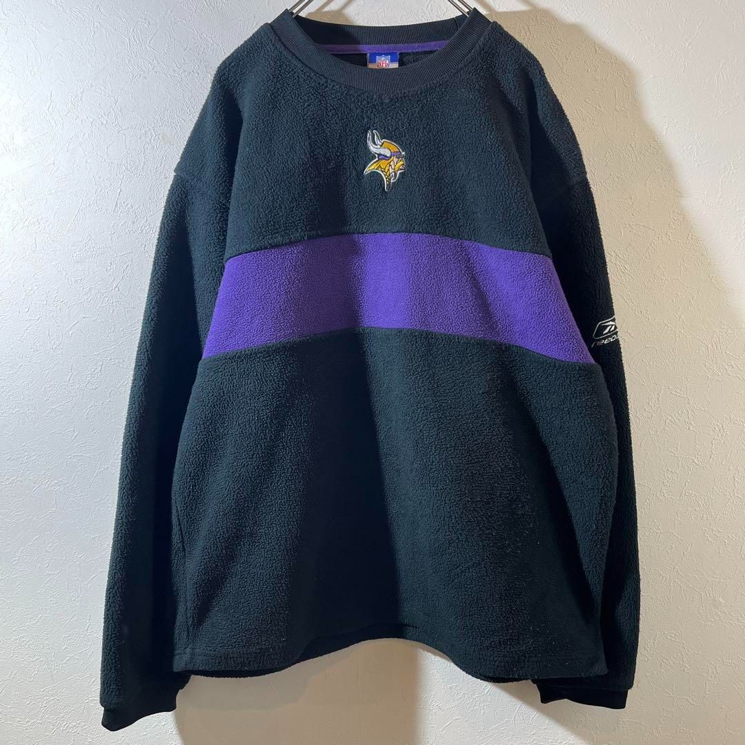 E-7 ヴィンテージ Reebok NFL フリース地スウェット Mサイズ