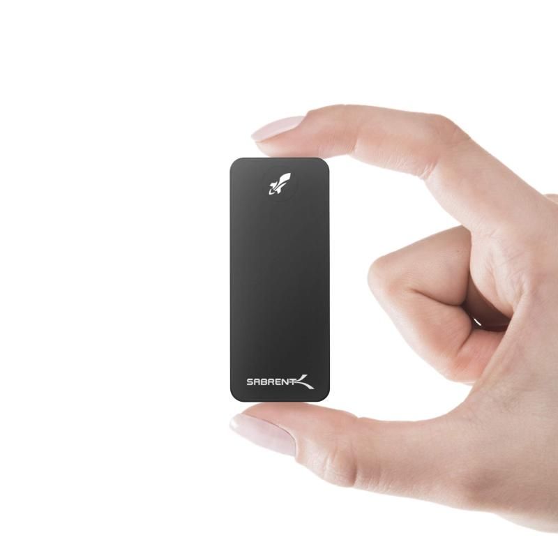 SABRENT 外付けSSD SSD 2TB USB 3.2 Gen 2 10Gb|秒 最大速度1000MB|秒 PS5|PS4動作 済み 航空宇宙用 アルミ製 SB-2TB-NANO-BLK