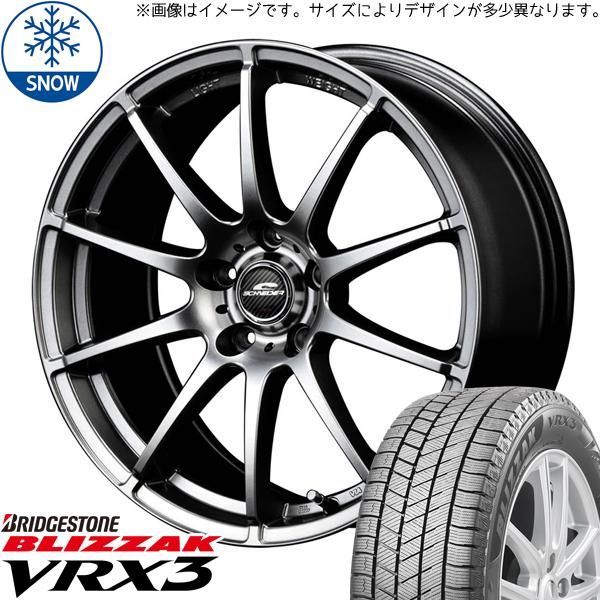 165/65R14 スタッドレスタイヤホイールセット デリカミニ etc (BRIDGESTONE VRX3 & SCHNEIDER Stag  4穴 100) - メルカリ