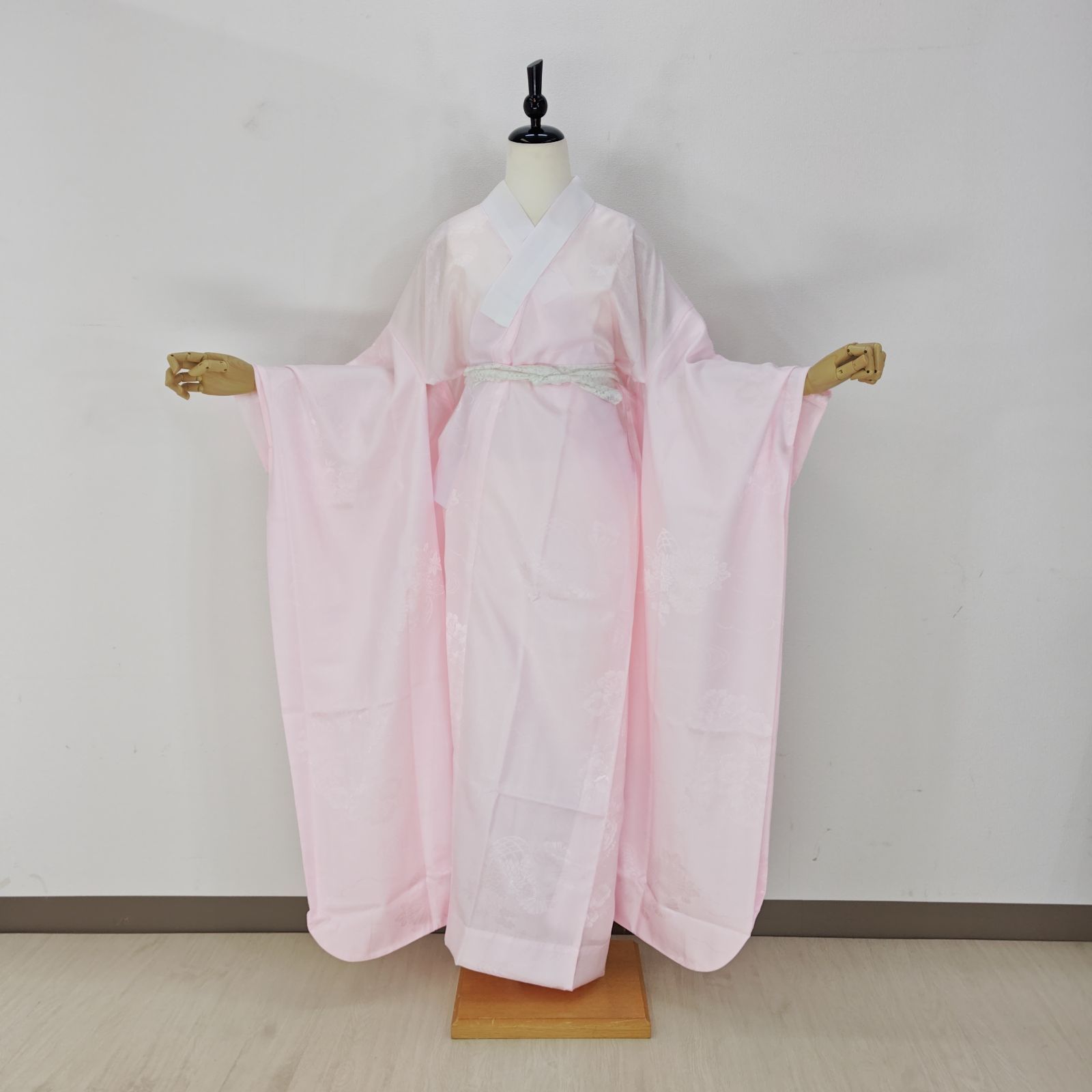 【新品未使用品　お振袖用長襦袢　化繊　S～LLサイズ　衿芯つき】 お振袖用長襦袢 化繊 LLサイズ 衿芯つき f0519282r】【青・紺系