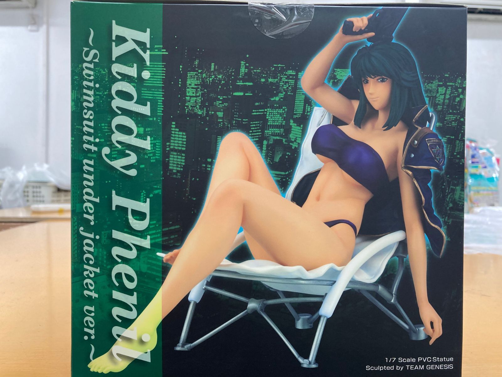 サイレントメビウス　キディ・フェニル〜水着ジャケットVer.〜 1/7フィギュア サイレントメビウス キディ・フェニル -水着ジャケットVer