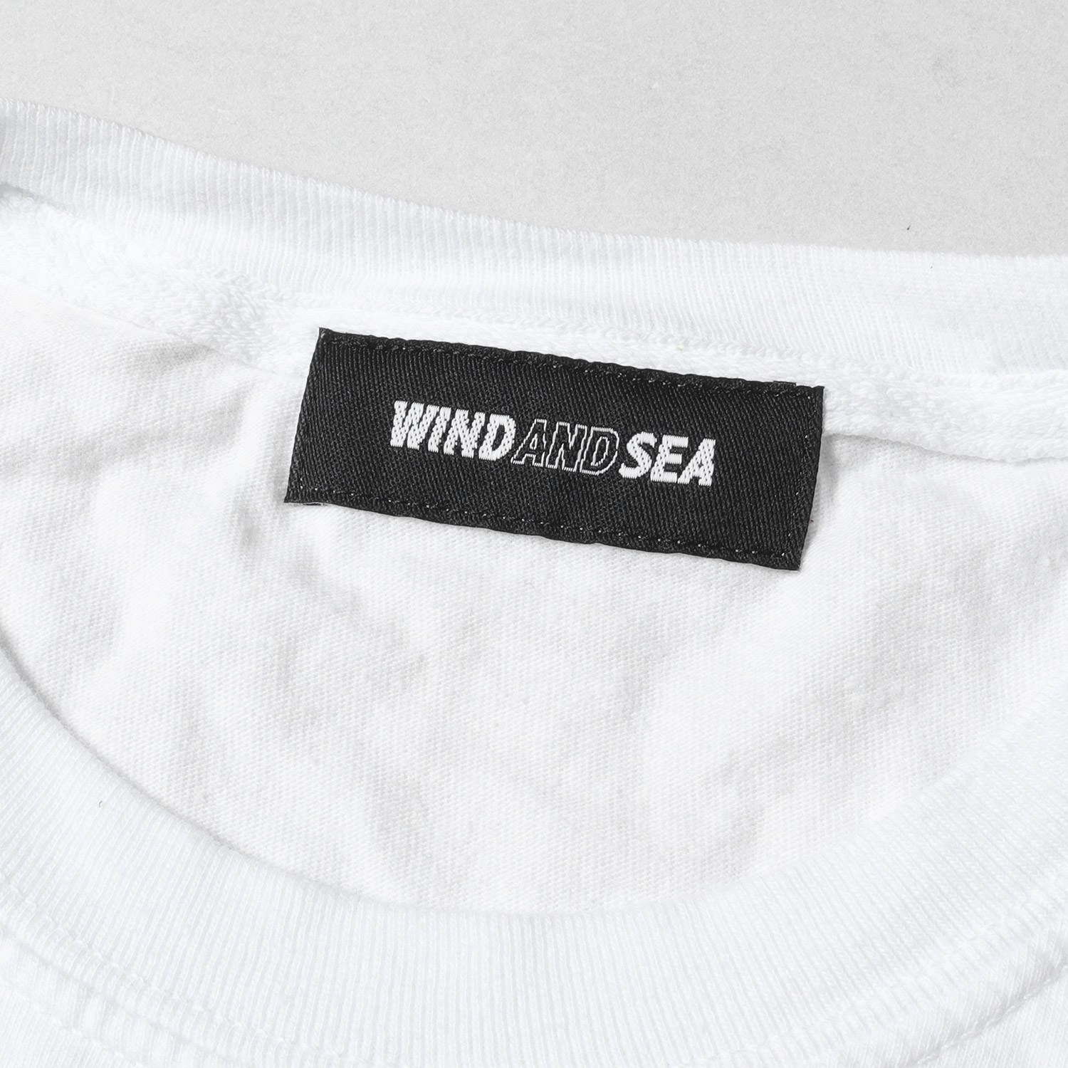 メンズWIND AND SEA ウィンダンシー Tシャツ 幽遊白書 ウォッシュ加工