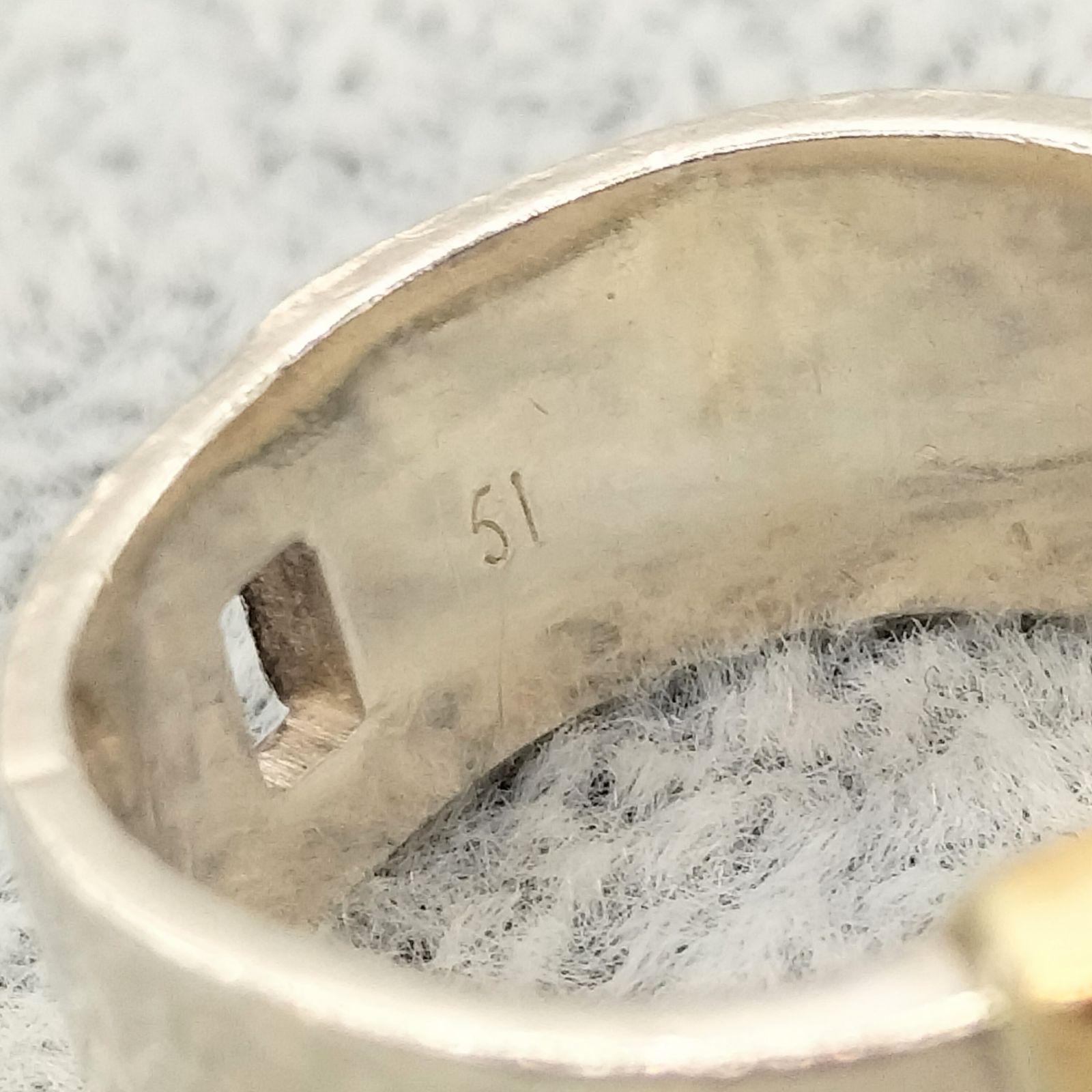 Hermes エルメス ヘラクレス リング コンビ 925×K18 10号 - メルカリ