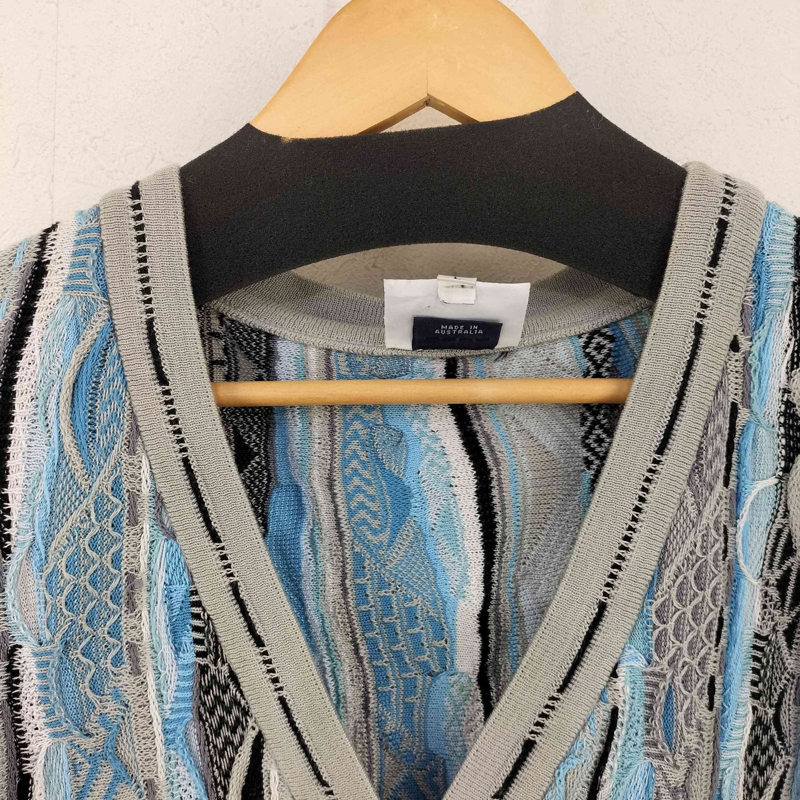 クージー COOGI 80s 旧タグ MADE IN AUSTRALIA 3Dコットンニット