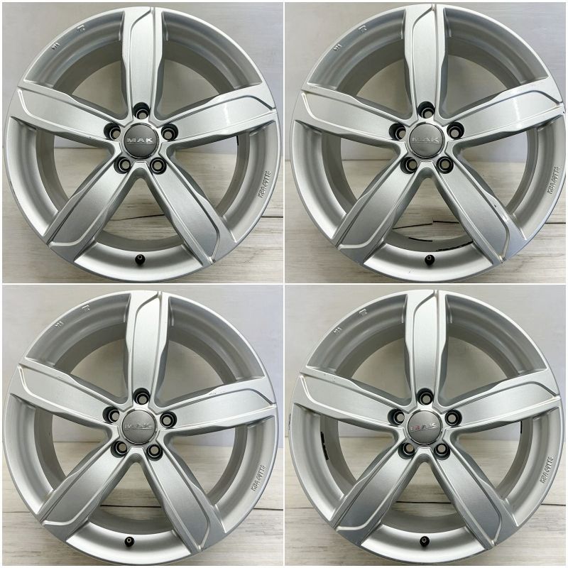18インチ アルミ MAK 4本セット 不明 アルミホイール アルミホイール ホイール ホイル 社外ホイール ホイール ホイル