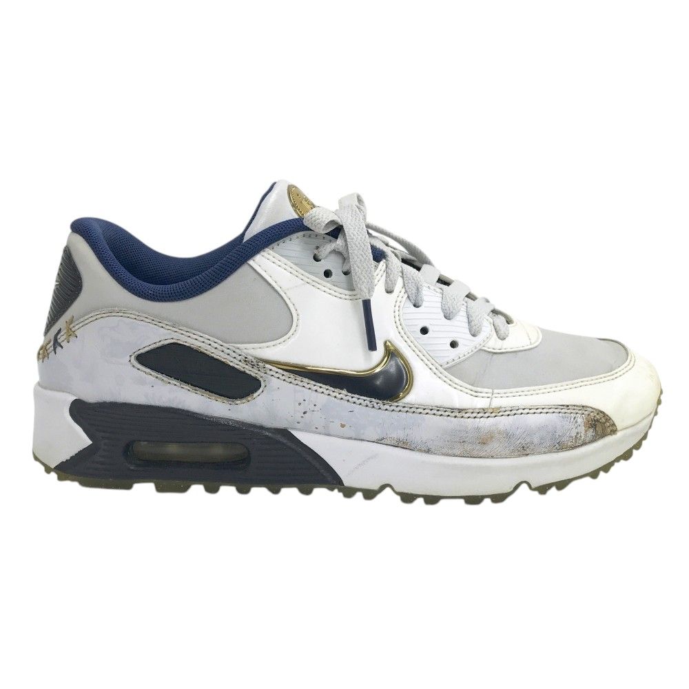NIKE GOLF ナイキゴルフ FB5055-041 AIR MAX 90 G NRG スパイクレス ゴルフシューズ  グレー系 24.5 [240101489265] ゴルフウェア レディース ストスト NIKE GOLF ナイキゴルフ FB5055-041 AIR MAX 90 G NRG スパイク