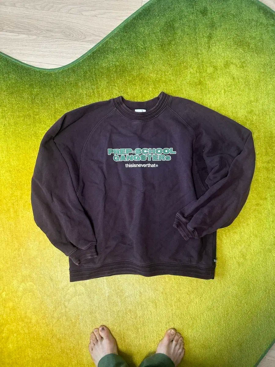 thisisneverthat(ディスイズネバーザット) スウェットシャツ L
