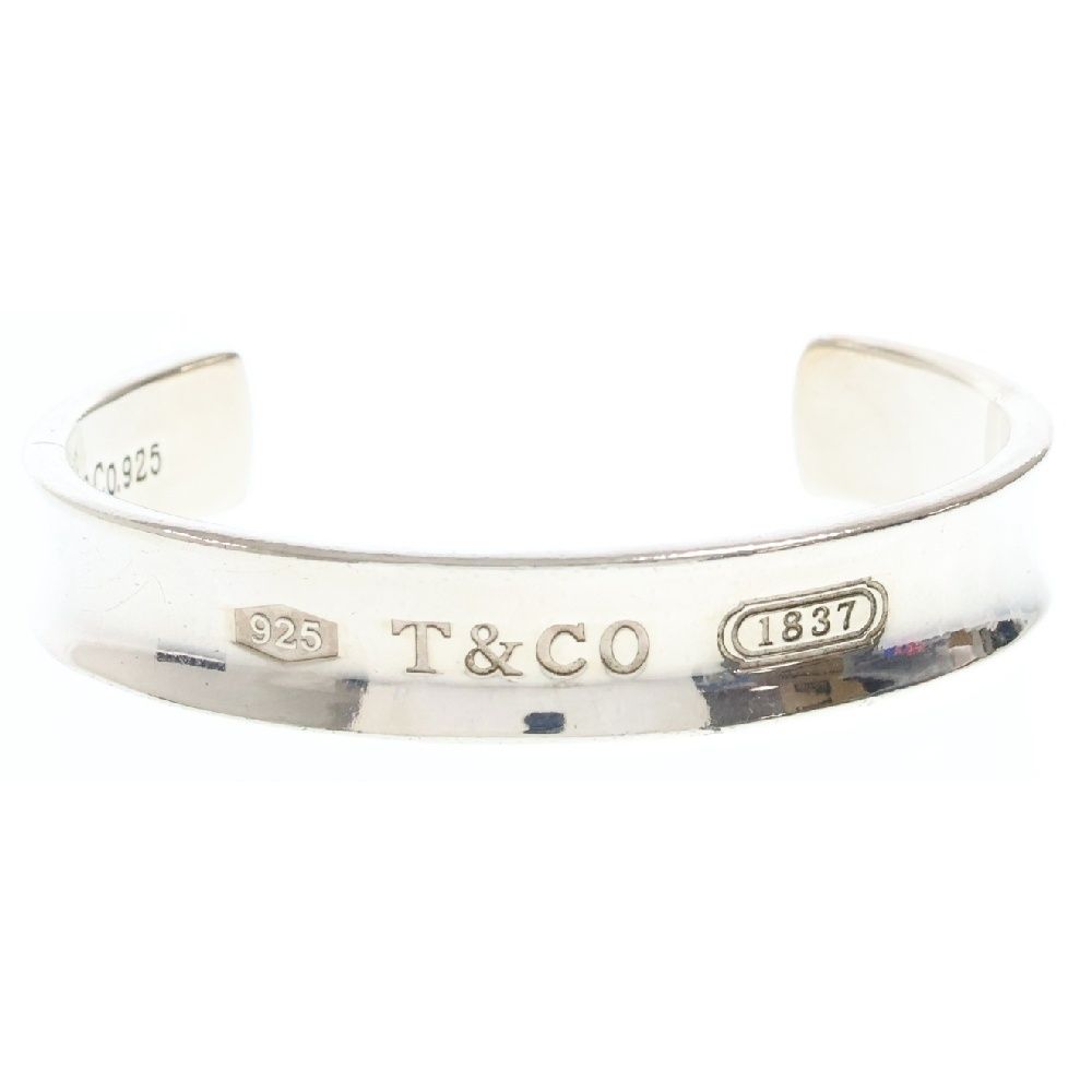 TIFFANY-Co ティファニー 1837 ナローバングル ブレスレット シルバー