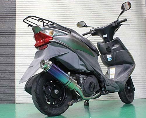 リアルスピードアドレスV125S CF4EA / 4MA メテオチタンマフラー リアルスピードアドレスV125S CF4EA / 4MA メテオチタンマフラー