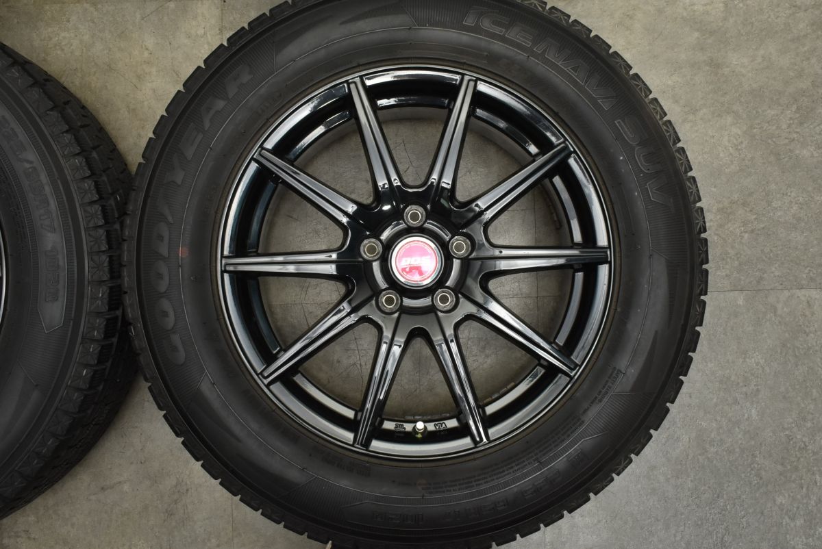 交換用に DOS 17in 7J 48 PCD114.3 グッドイヤー アイスナビ SUV 225 65R17 レガシィアウトバック CX-5 CX-8 エクストレイル FFCRYSTALESIA_COM