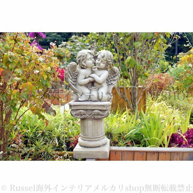 3FS7 アンティーク調 円柱彫刻 台座 庭園オーナメント 置物 飾り オブジェ rnwkr04.jpg