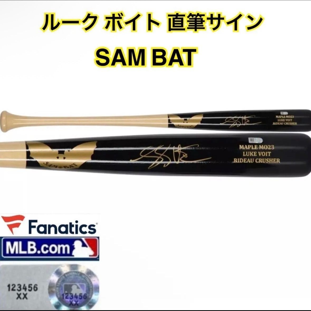 東北楽天ゴールデンイーグルス ルーク ボイト 直筆サイン 実使用モデル