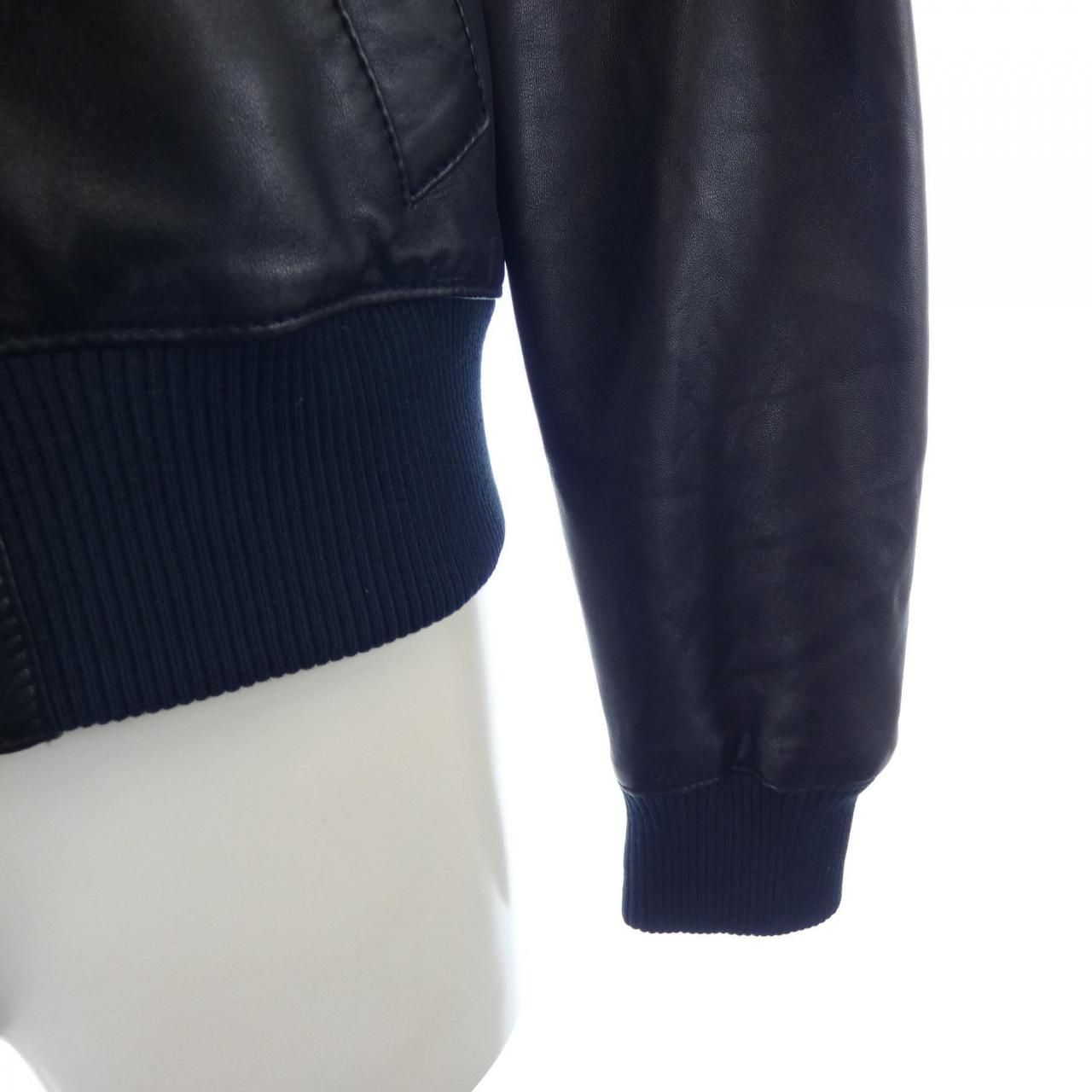 ディオールオム DIOR HOMME レザージャケット - メルカリ