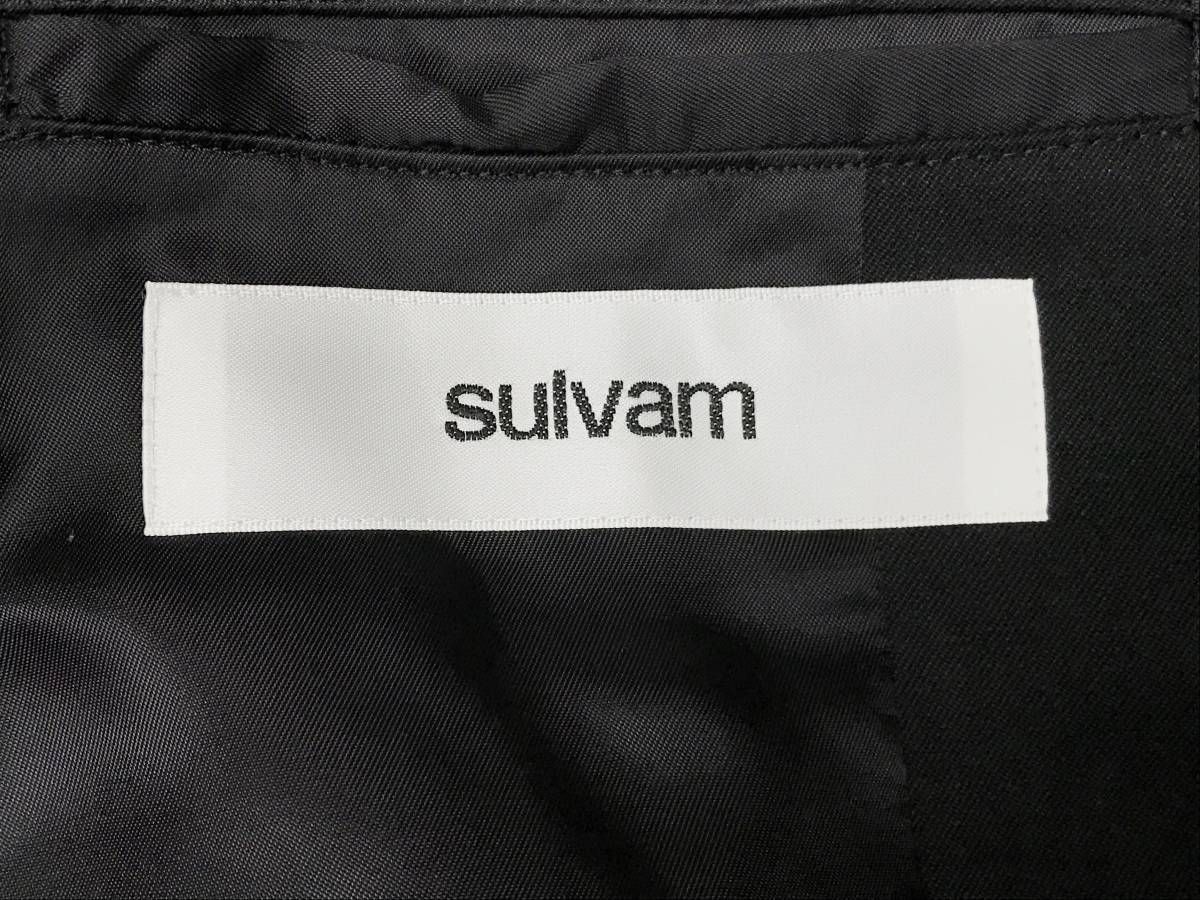 sulvam [サルバム] BUTTON'S W JACKET ボタン ダブル ブレスト
