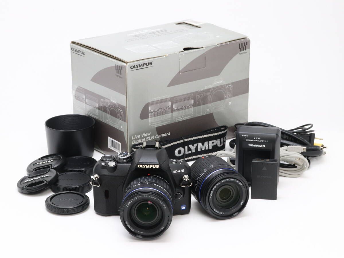 付属品完備•美品OLYMPUS E-410 ダブルズームキット初心者おすすめ