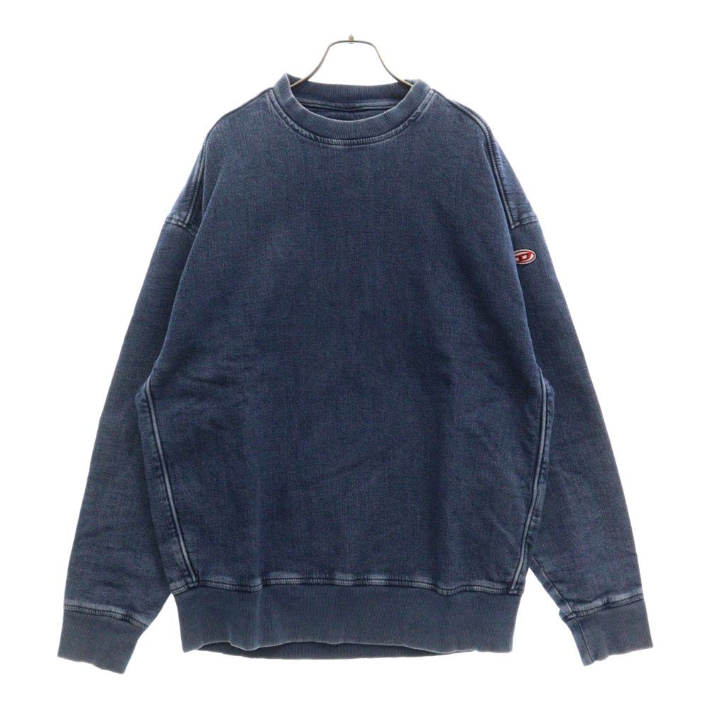 DIESEL D-KRIB-NE トラックデニムスウェット DIESEL JoggJeans ディーゼル ジョグジーンズ トレーナー D-Krib