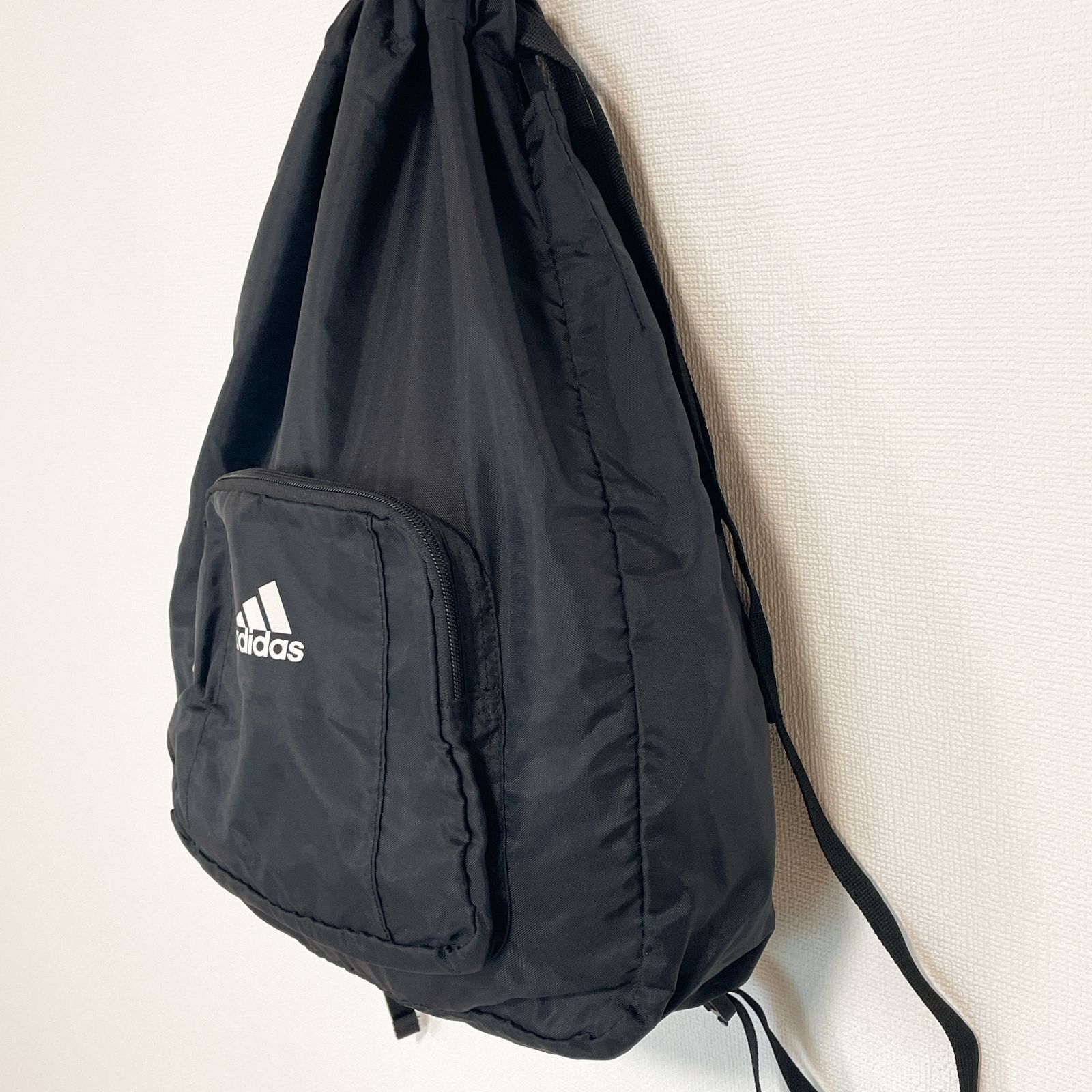 adidas ナップサック ナイロンリュック 90s 00s y2k ビンテージ adidas ナップサック ナイロンリュック 90s 00s y2k ビンテージ