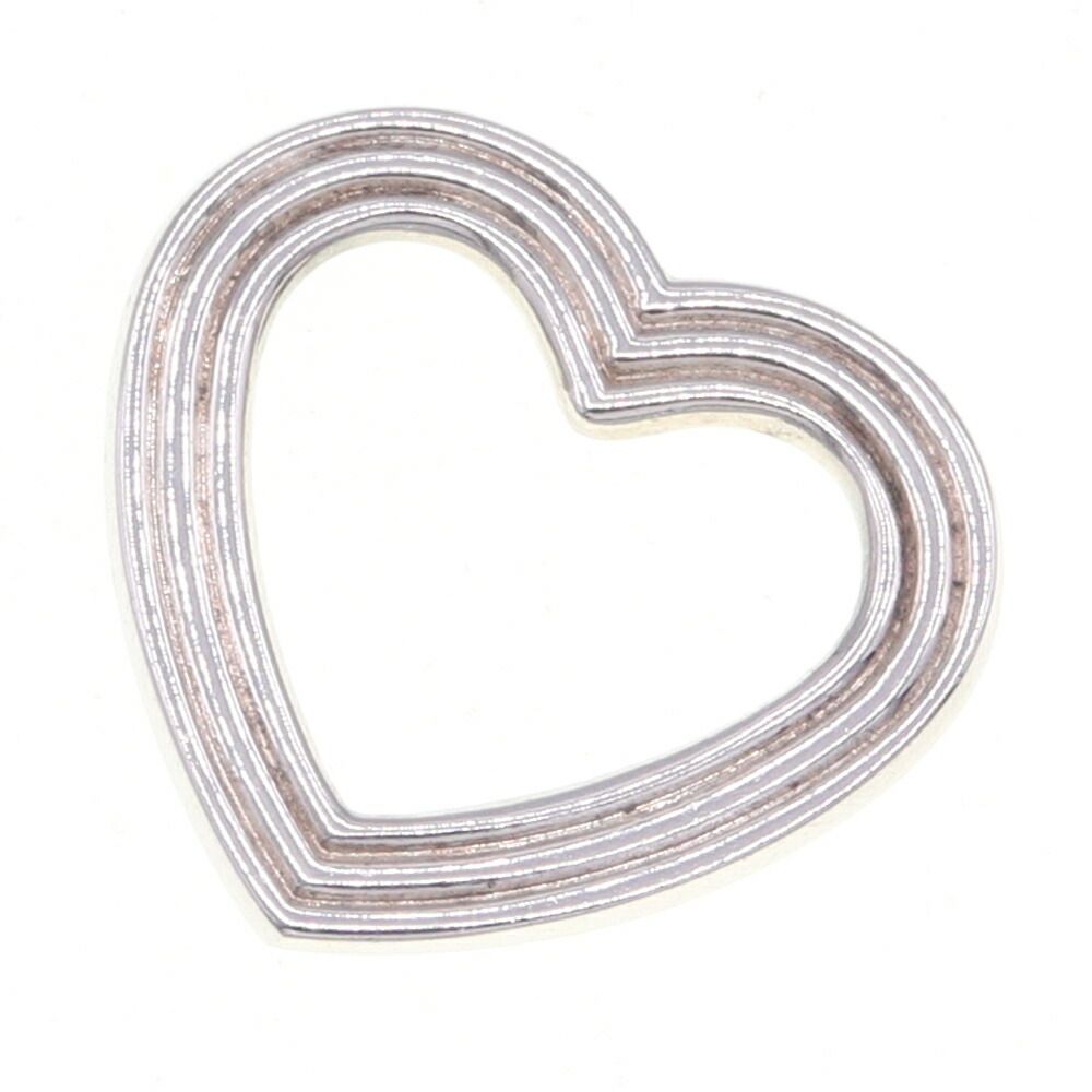 ティファニー ペンダントトップ メナード ハート SV