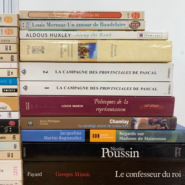■01)【同梱不可】フランス語の本・ペーパーバックなど まとめ売り約45冊大量セット/洋書/宗教/信仰/思想/小説/文学/文芸/ルイ14世/歴史/C 01)【同梱不可】フランス語の本・ペーパーバックなど まとめ売り