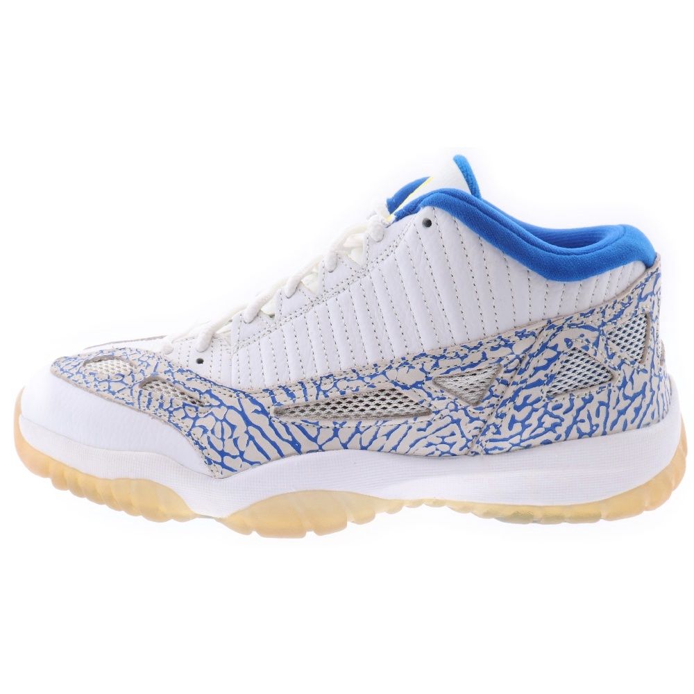 NIKE (ナイキ) 【観賞用 2007年製】AIR JORDAN 11 RETRO LOW エアジョーダン11 レトロ ロー ローカットスニーカー シューズ US10/28cm ホワイト 306008-172