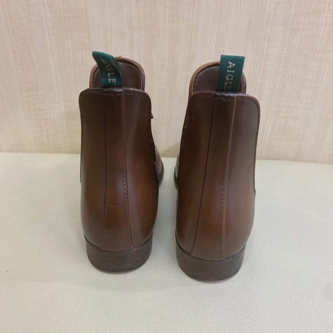 AIGLE ブラウン サイドゴアブーツ AIGLE（ブーツ）のフリマアイテム一覧