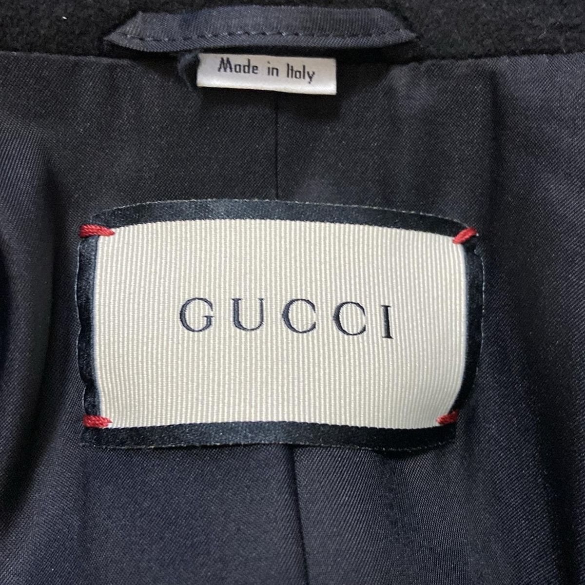 GUCCI(グッチ) コート サイズ36 S レディース美品 - 455739 ZGW07 黒