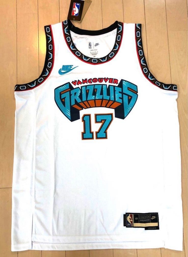 NBA 河村勇輝 グリズリーズ ユニフォーム ♯17 白 WHITE Lサイズ