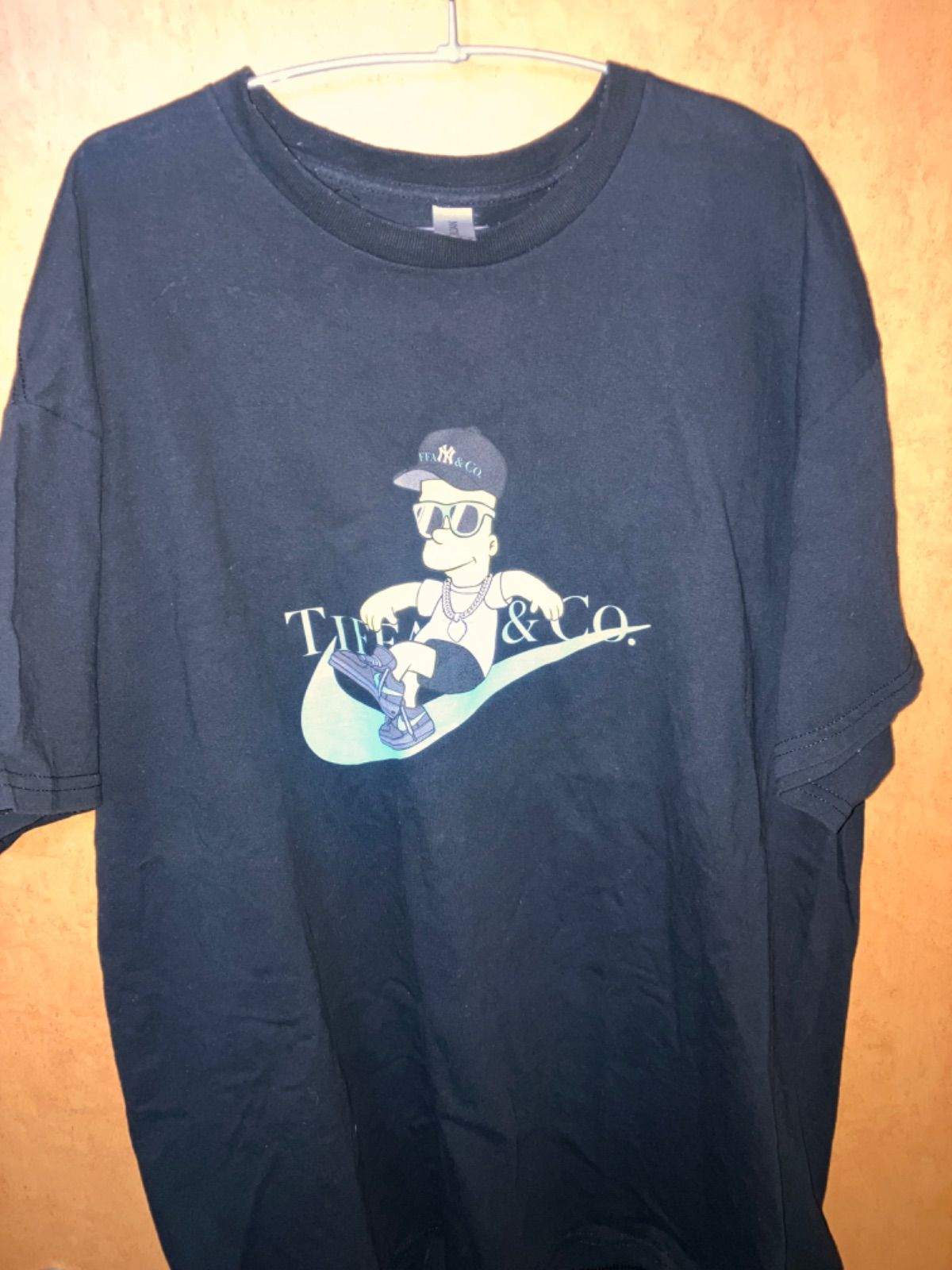 ザシンプソンズ tシャツ XL ナイキ×ティファニー柄 - メルカリ
